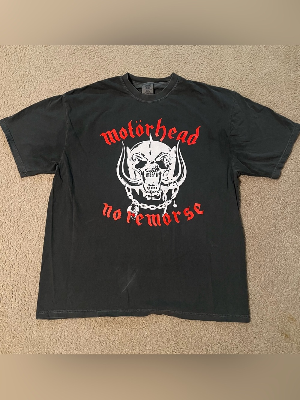 Motorhead No Remorse comfort colors shirt